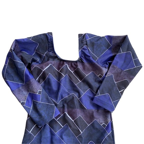 NWT Wolf & Rita Mountain Print Swimsuit Leotard 2T - Picture 2 of 7